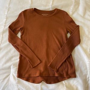 AE Burn Orange Long Sleeve - XS